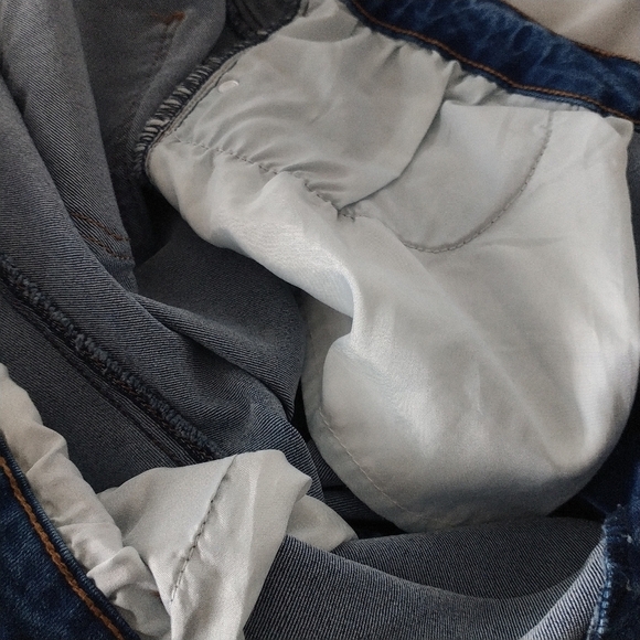 Jack David Distressed Medium Wash Straight Leg Jeans 20 - Picture 7 of 10